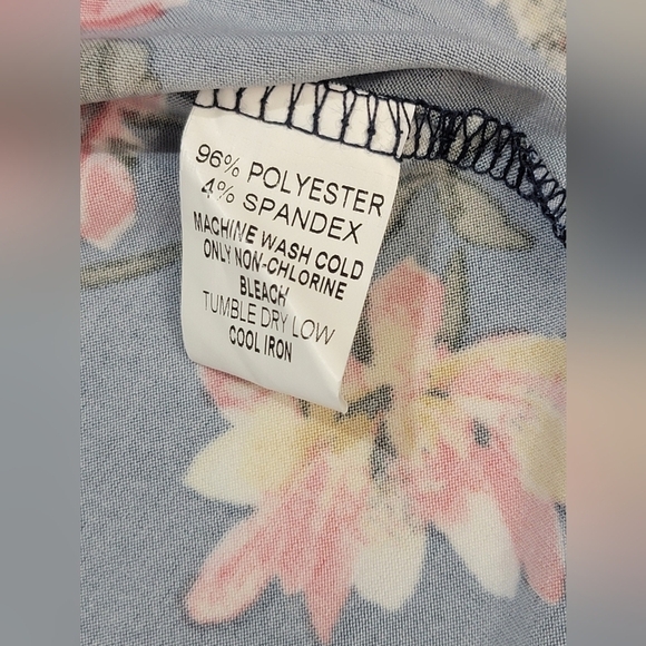 PAPERMOON BASIMA FOR STITCH FIX Women's 2X Crisscross Strap Floral Tank… - Picture 7 of 11